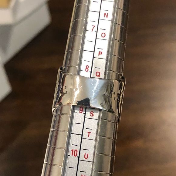 JAY KING Desert Rose Trading Company Turquoise Amber Sterling Silver Ring 8-3/4 - Picture 4 of 16